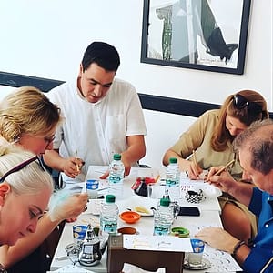 Arabic Calligraphy Workshop Marrakech at Musée de Marrakech d'architecture