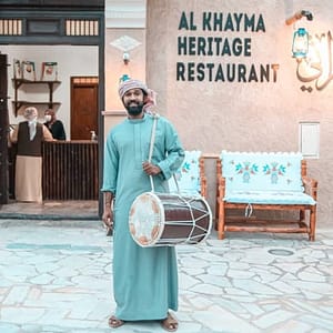 Ethnic Emirati Cuisine at Al Khayma Heritage House at Al Khayma Heritage House