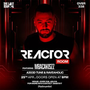 Reactor Room featuring Mbacakiszz at Over338