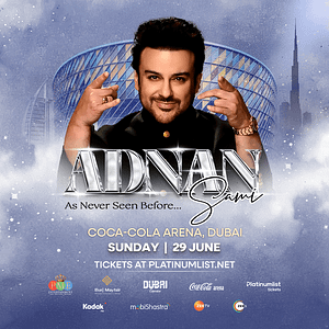 Adnan Sami Live at Coca-Cola Arena in Dubai Concerts