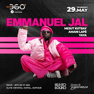 Emmanuel Jal at Klub360 Nightlife