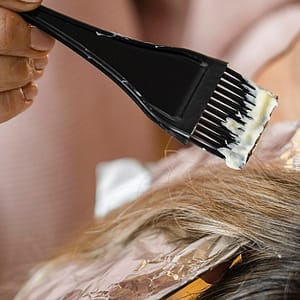 Hair Root Color With Paddle Dry At Spaces Salon And Spa National Deal