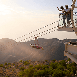 Jebel Jais Flight – World’s Longest Zipline + Free Dubai Frame Jebel Jais Attractions
