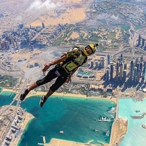 Skydive Dubai over The Palm with Photos & Video at Skydive Dubai
