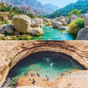 Discover the South & Wadi Shab With Lunch Recently Added Experiences