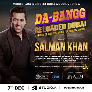 Da-Bangg Reloaded Concert with Salman Khan Concerts