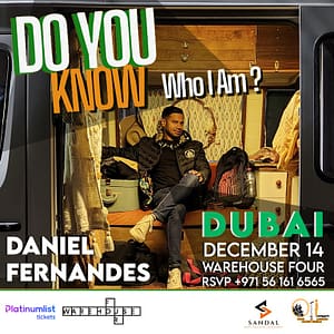 Do You Know Who I Am? in Dubai Comedy Events