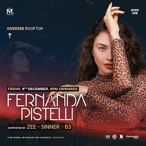 Fernanda Pistelli at Over338 Rooftop Nightlife