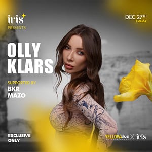 IRIS+ Presents Olly Klars In Riyadh  IRIS RIYADH