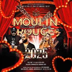 Moulin Rouge New Year's Eve Party at Ace Club  Swiss-Belsuites Admiral Juffair