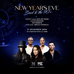 New Year at Burj Al Arab with Ace of Base