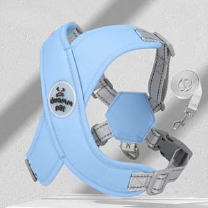 Dog Harness Clothes Vest Chest Cat Collars Rope Small Dogs Reflective Breathable Adjustable Outdoor Walking Pet Supplies Pet Supplies