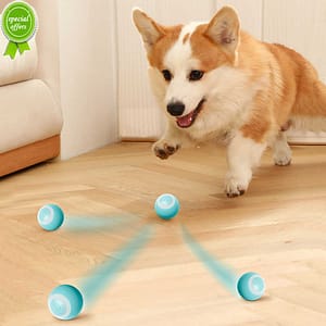 New Smart Auto-Rolling Electric Dog & Cat Ball Toy for Interactive Indoor Play Pet Supplies