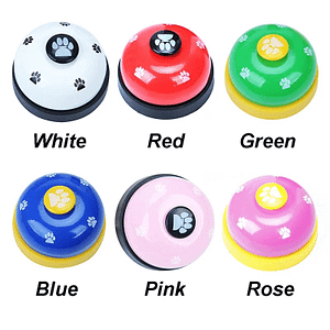 NEW Pet Call Bell Cat Dog Toy IQ Training Bells Pet Feeding Interactive Educational Toy Pets Toy Interactive Bell Eating Food Feeder Pet Supplies