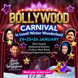 Bollywood Carnival at Lusail Winter Wonderland  Lusail Winter Wonderland