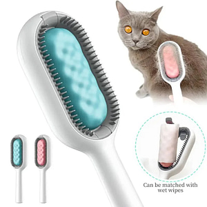 Pet Grooming Cat Brush Sticky Brush Cat Comb To Remove Floating Hair Sticky Hair Disposable Wipes Pet Cleaning Supplies Pet Supplies