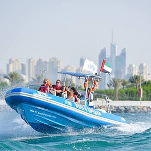 Speed Boat at Dubai Marina by Splash Tours - Boat Tours and Cruises - Image 2