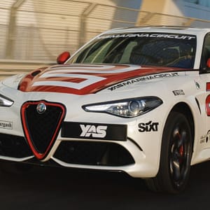 Yas Marina Circuit Passenger Ride - Alfa Romeo Guilia Quadrifoglio - Experiences - Image 3