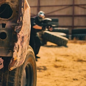 90-Min Paintball Experience With 100 Or 200 Paintballs With Gear Dubai