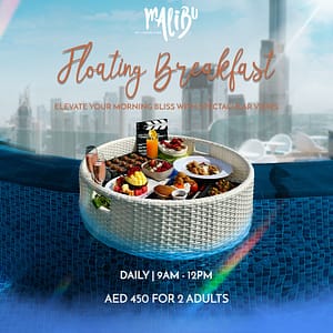 Floating Breakfast at Malibu Sky Lounge & Bar Brunches
