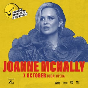 GME Events presents Joanne McNally at Dubai Opera Shows and Theatrical Plays