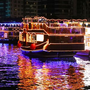 Starry Night Dhow Dinner Cruise Dubai