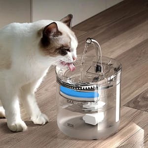 2L Cat Automatic Water Fountain With Faucet Cat Intelligent Water Dispenser Auto Drinker Filters For Cats Feeder Motion Sensor Pet Supplies
