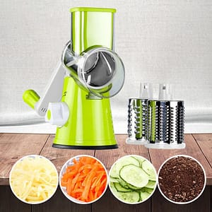 Multifunctional Rotating Vegetable Grater