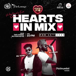 Hearts in Mix - Muscat  Mutrah Hotel