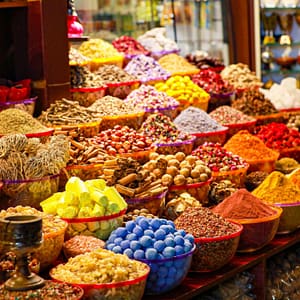 Dubai Souks and Creekside Food Walk Outdoor Attractions