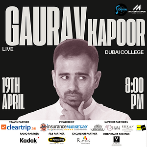 Gaurav Kapoor Live in Dubai Comedy Events