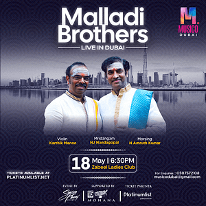 Malladi Brothers Live in Dubai Concerts