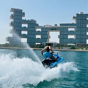 90 Minutes Dubai Palm Jumeirah Jetski Tour at Ride in Dubai Waterports Jetski & Flyboard