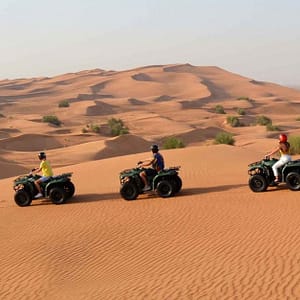Dune Quad Bike Drive Sharjah & N. Emirates