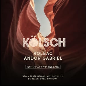 Kölsch at Be Beach Dubai Nightlife