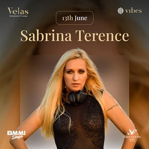 Sabrina Terence at Velas Restaurant & Lounge
