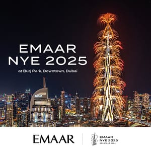 EMAAR New Year's Eve 2025 at Burj Park