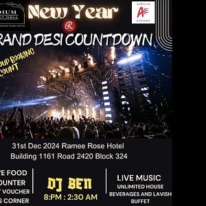 Grand Desi Countdown - New Years Eve Events - Image 2