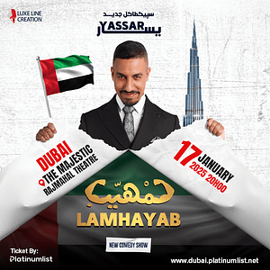 Yassar - Lamhayab Live in Dubai  Rajmahal Theatre