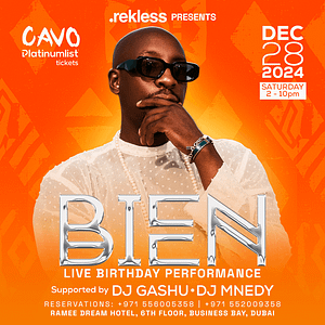 .rekless presents Bien Live in Dubai  Cavo