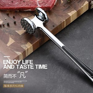 NEW Steak hammer household beef hammer knocking meat hammer kitchen meat steak tool double-sided meat tenderizer Home  Garden