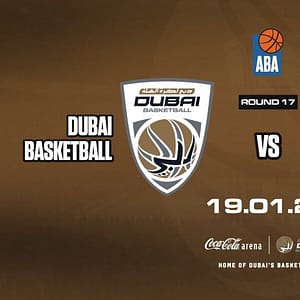 Dubai Basketball vs Cedevita Olimpija at Coca-Cola Arena in Dubai - Sports Events - Image 2