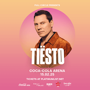 Tiesto at Coca-Cola Arena in Dubai  Coca-Cola Arena