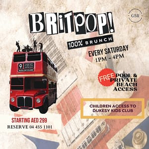 Britpop Brunch  Great British Restaurant