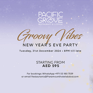 Dubai  Pacific Groove Restaurant & Lounge