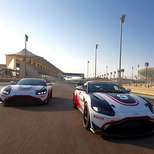 Yas Marina Circuit Aston Martin GT4 driving experience  Abu Dhabi Hill