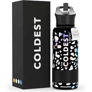 -32 Bottle Sports COLDEST Water Oz (Straw Lid)