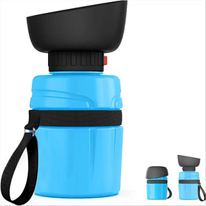 NEW Portable Dog Water Bottle Foldable Pet Feeder Bowl Water Bottle Pets Outdoor Travel Drinking Dog Bowls Drink Bowl Dogs BPA Free Pet Supplies