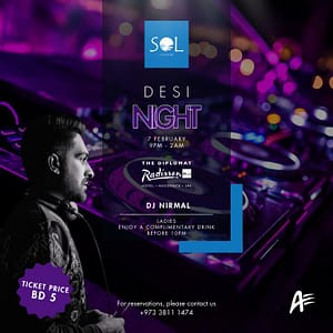 Desi Night at Sol Lounge