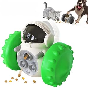 NEW Dog Puzzle Toys Pet Food Interactive Tumbler Slow Feeder Funny Toy Food Treat Dispenser for Pet Dogs Cats Training Dog Supplies Pet Supplies